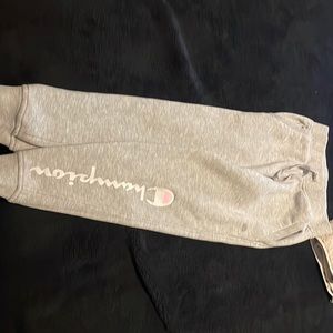 Girls small champion sweatpants